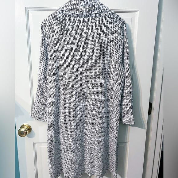 Tyler Böe Kim Dress Greek Key Graphite - Picture 5 of 7